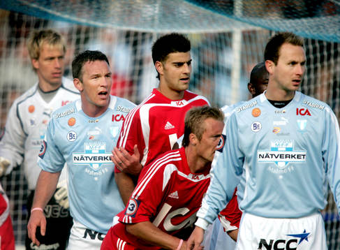 Mattias Asper (målvakt), Patrik Andersson, Jon Inge