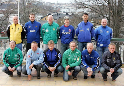 Tränare Bakre raden frv: Christer Söderberg, AIK, Mikael