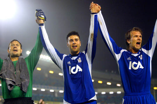 Bengt Andersson, George Mourad och Fredrik Risp