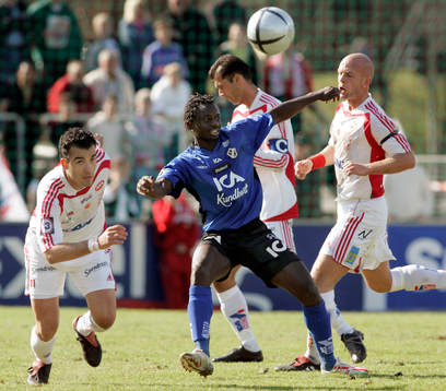 Dani Hamzo, Assyriska och Yaw Preko, Halmstad