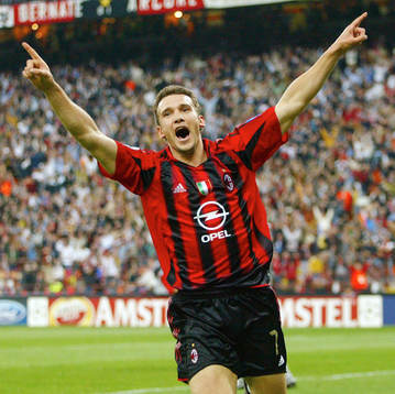  Andrei Shevchenko, AC Milan (Jubel)
