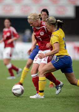  Tanja Mejer Christensen, Danmark och Malin Nykvist, Sverige.