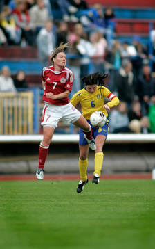  Cathrine Paskee Sörensen, Danmark och Malin Moström, Sverige.