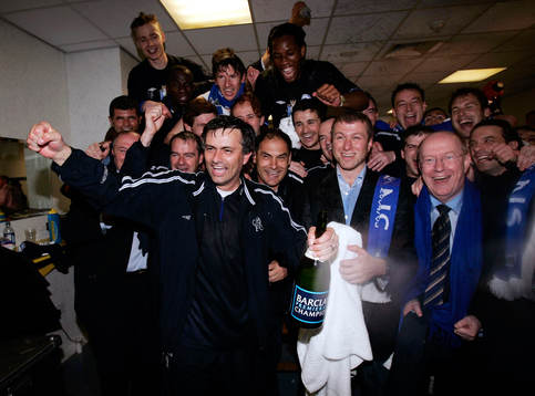 Jose Mourinho (tränare), Roman Abramovich (Ägare), och