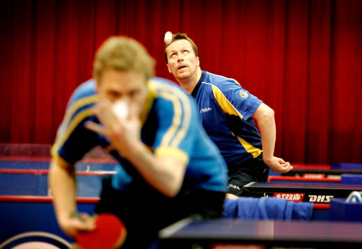 Sveriges två stora legender, Jan-Ove Waldner och Jörgen