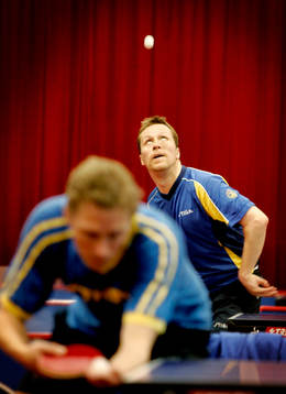 Sveriges två stora legender, Jan-Ove Waldner och Jörgen