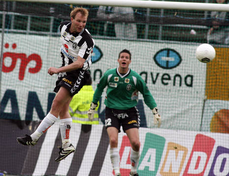 Fotboll. Allsvenskan. Landskrona. Anders Friberg