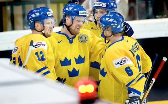 Jubel, Daniel Sedin och Henrik Sedin