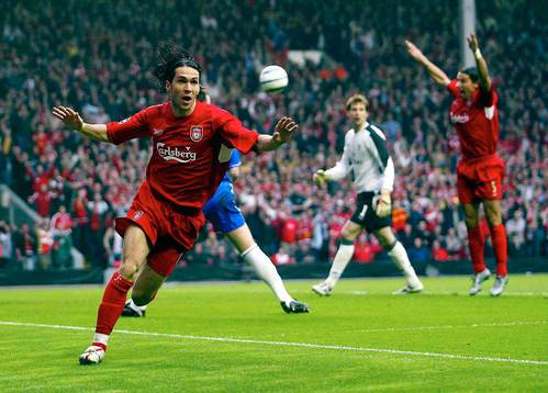  Luis Garcia, Liverpool (Jubel) 