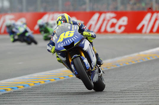Motorcykel, GP, Le Mans, Valentino Rossi, yamaha