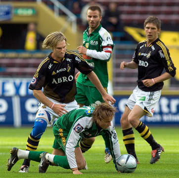  Andreas Andersson, AIK och Peter Gitzélov, Boden.