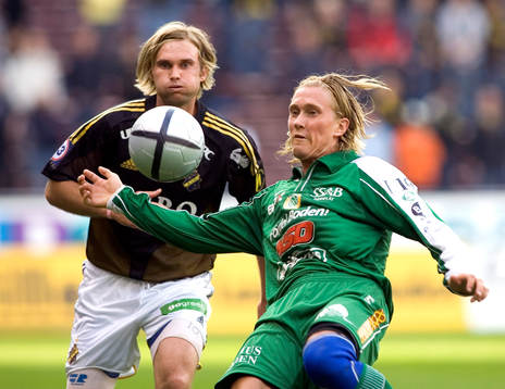 Andreas Andersson, AIK och Rickard Nilsson, Boden.