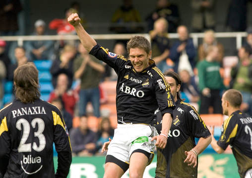  Denis Östlundh, AIK, jubel.