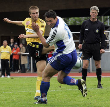 Jesper Westerber laddar, Andreas Ottosson täcker