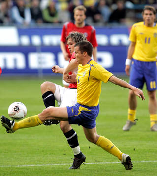  Daniel Andersson, Sverige och Kristofer Haestad, Norge.