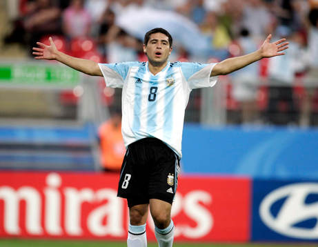 Juan Riqueleme, Argentina, jubel