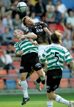  Daniel Tjernström, AIK och Martin Andersson, Västerås.