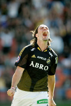  Andreas Eriksson, AIK, jubel.