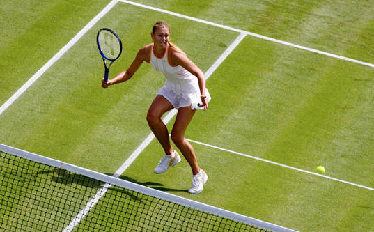 Tennis, dam. Wimbledon. Maria Sharapova