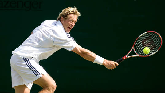 Tennis. Wimbledon. Jonas Björkman vidare till nästa