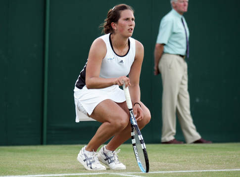 Tennis. Wimbledon. Sofia Arvidsson deppar