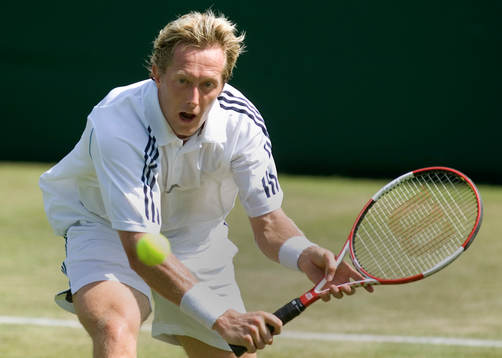 Tennis. Wimbledon. Jonas Björkman vidare till nästa