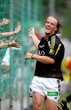  Göran Marklund, AIK jubel.