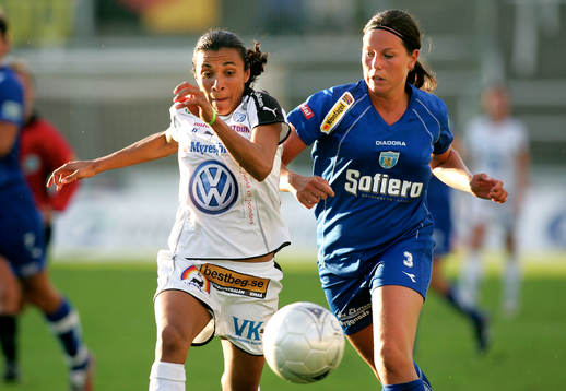Marta Da Silva och Frida Höglund