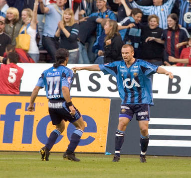 Mattias Jonson, Djurgården, jubel