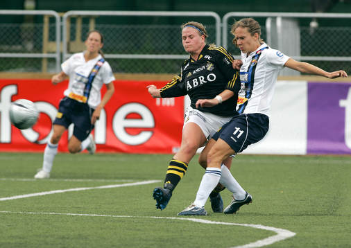  Hanna Jöhnk, AIK och Linda Fagerström, Djurgården/Älvsjö   