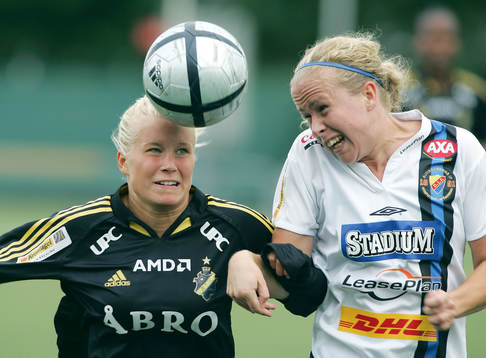  Josefin Wejner, AIK och Elin Ekblom, Djurgården/Älvsjö.  
