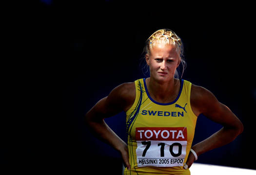 Carolina Klüft, Sverige