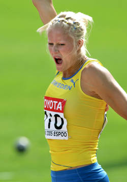 Carolina Klüft, Sverige jublar