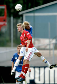 Ola Toivonen och Christian Ahlström. Nickduell