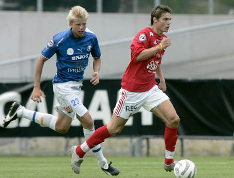 Christian Ahlström och  Tobias Larsson