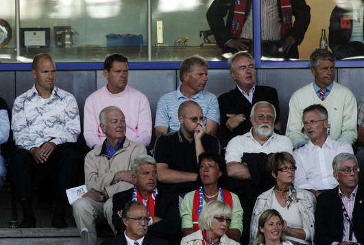 Frank Arnesen, Chelsea, fanns på läktaren, längre till