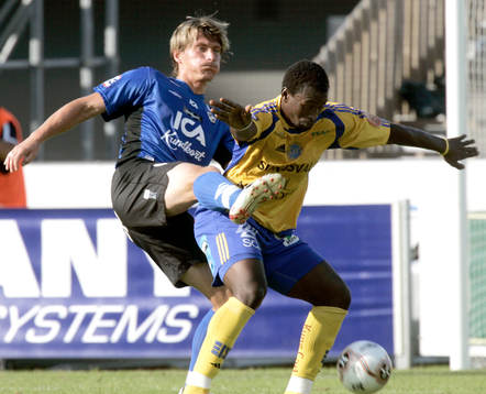 Peter Larsson och Ali Gerba