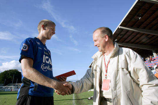 Andreas johansson,  Matchens spelare