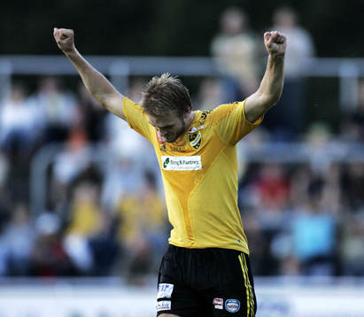  0-1, Jesper Westerberg. Jubel.