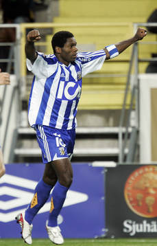 Samuel Wowoah, Göteborg (jubel)