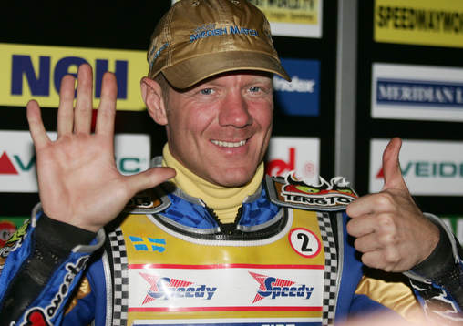Speedway. VM. Tony Rickardsson - sexfaldig världsmästare