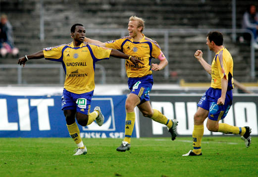 Ali Gerba, Sundsvall, jubel