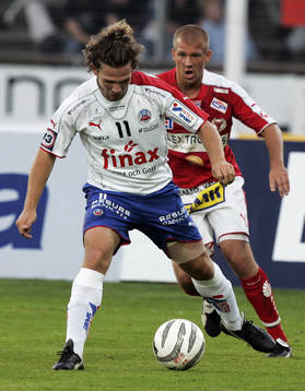   Peter Graulund var tillbaka.