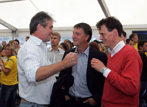 Ralf Edström, Kjell Jonevet och Jesper Kärrbrink