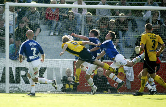 Simon Sjöfors och Tobias Johansson, Mjällby och Mattias