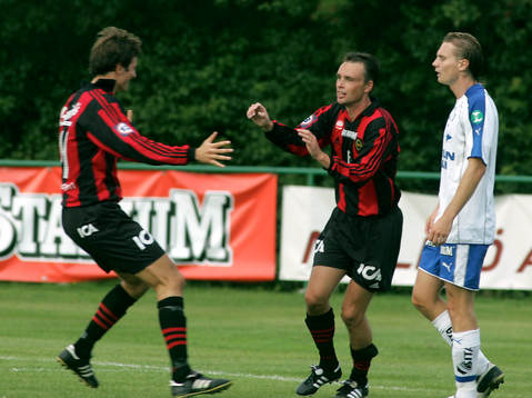  Mattias Johansson, Brommapojkarna, jubel.