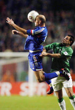 Andy Reid, Irland och  Zinedine Zidane, frankrike