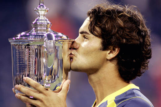 Roger Federer, Schweiz, kysser pokalen