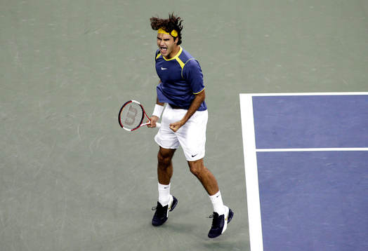 Roger Federer, Schweiz, jubel