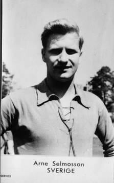 Fotboll, VM, 1958, Souvenir. Arne Selmosson